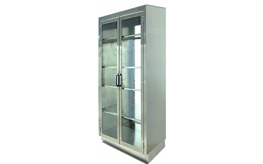 Fully Functional Veterinary Medical Cabinets in Stainless Steel ...